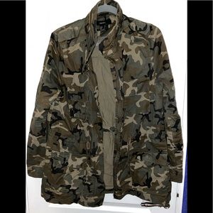 Camo utility jacket